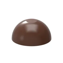 Chocolate Mould; Sphere Flattened 30 mm - Martin Diez